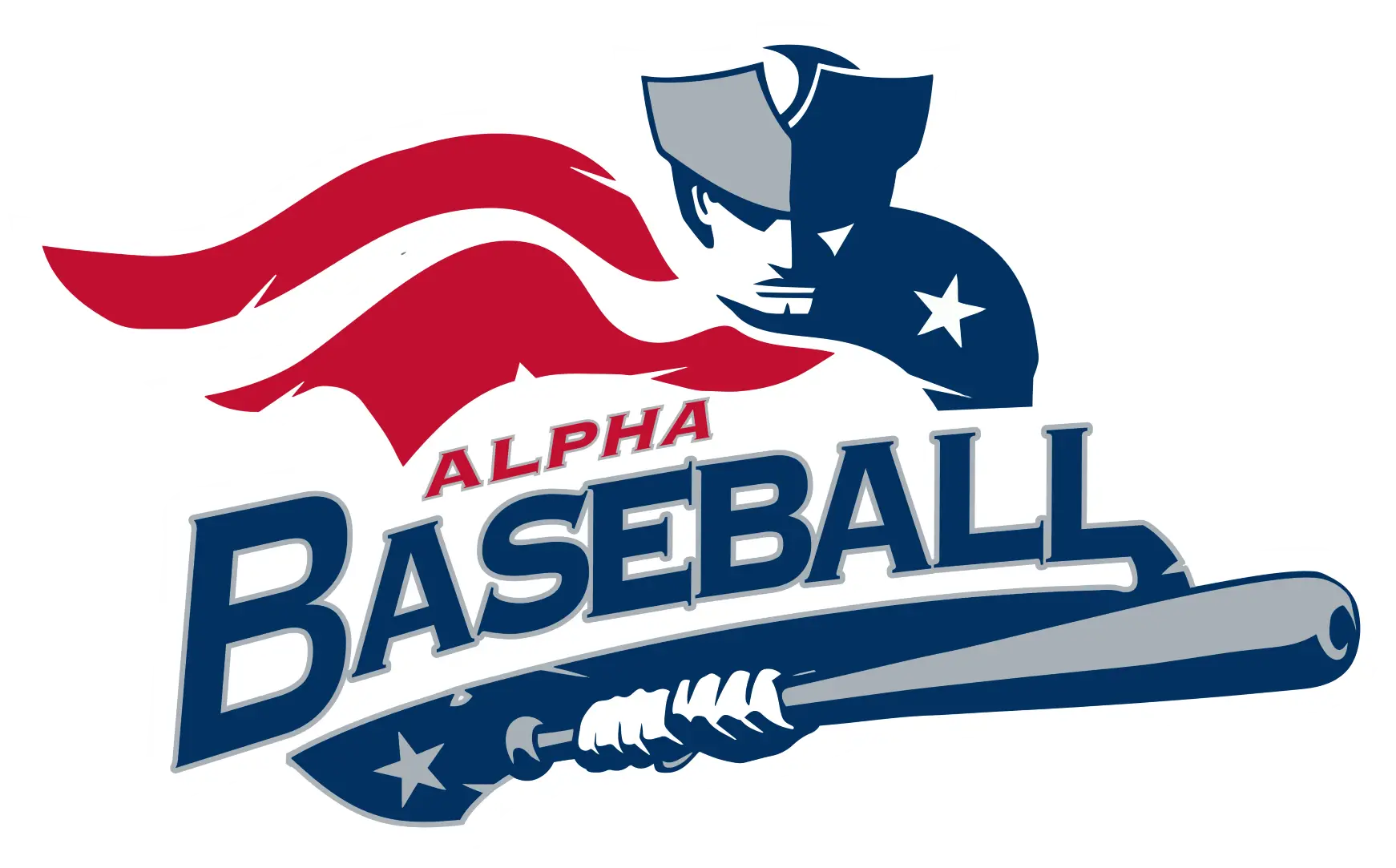 Alpha Baseball logo