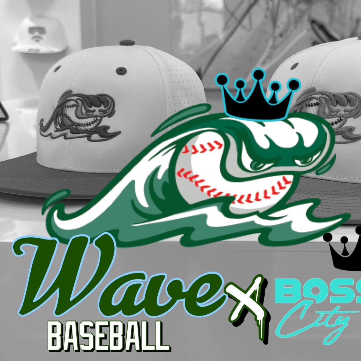 BCHC Wave Baseball logo