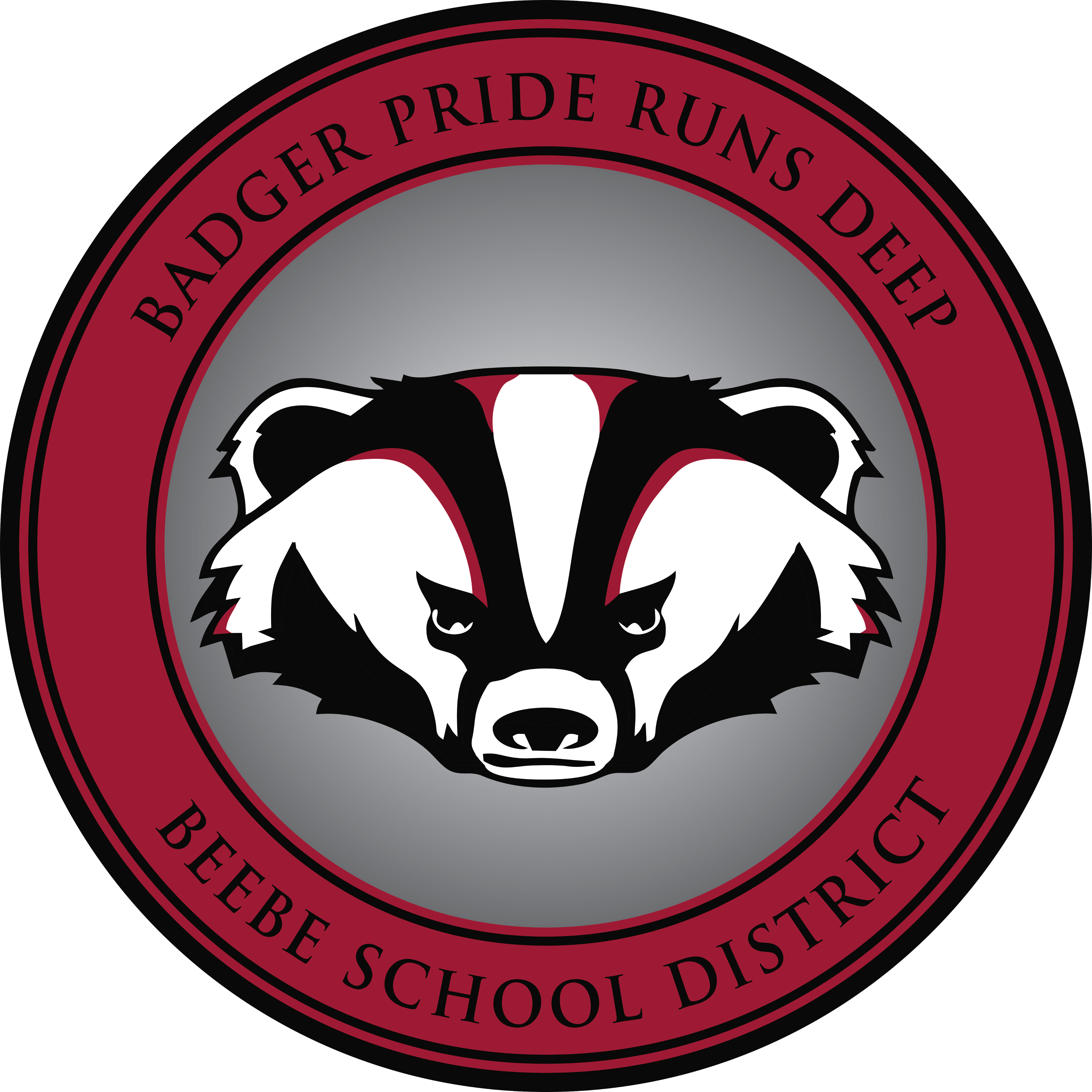 Beebe Badgers logo