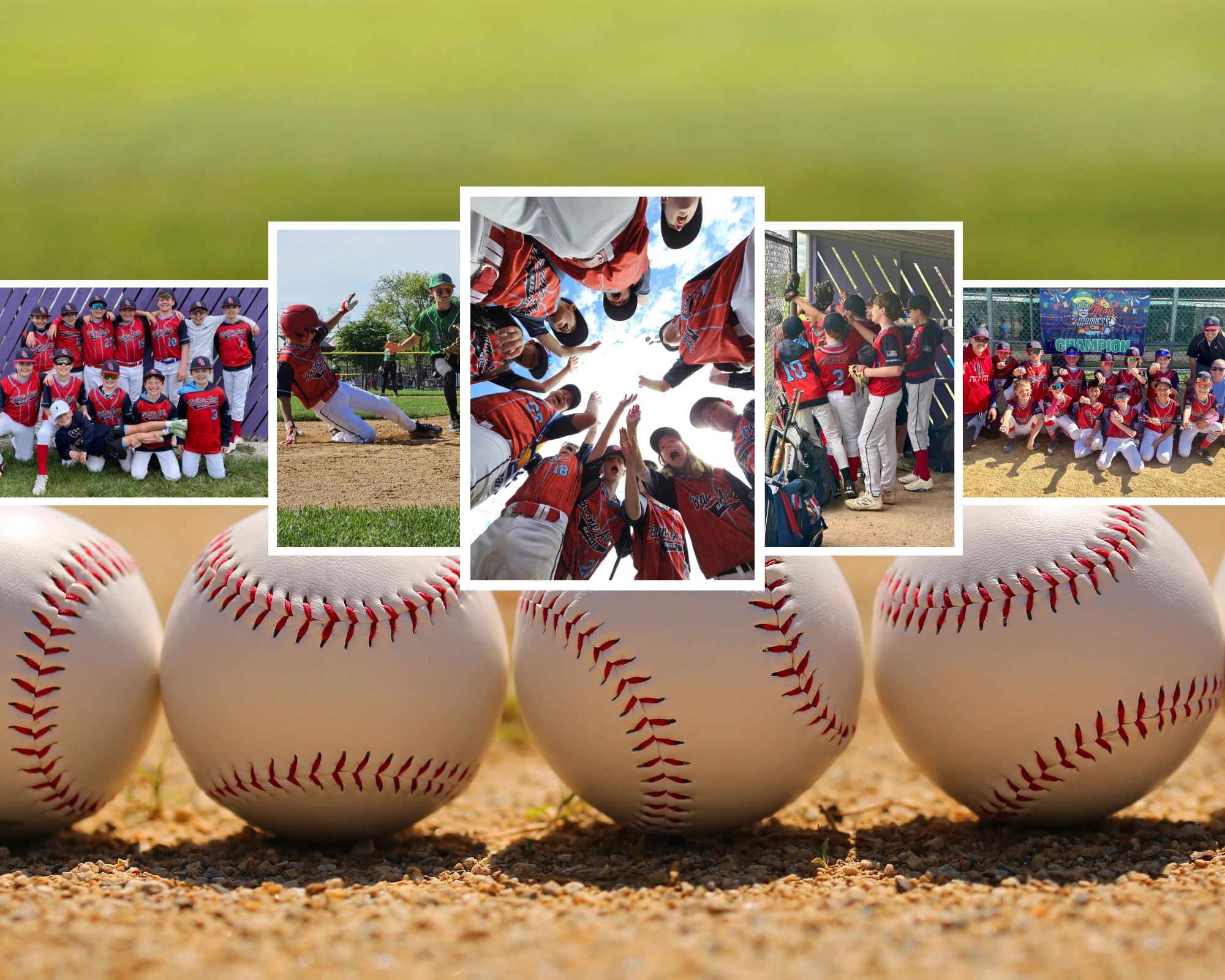 Blaine Area Baseball logo