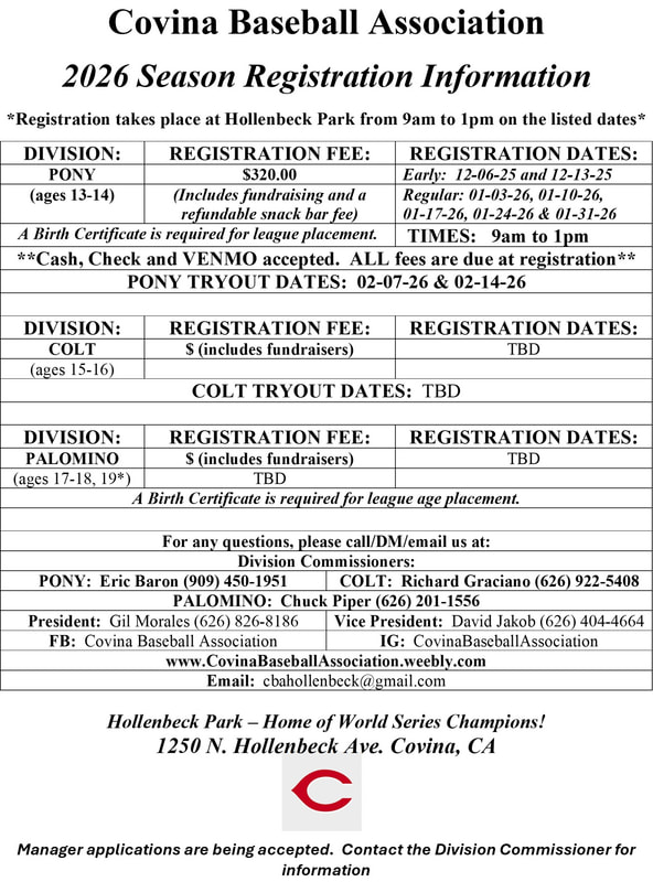 Covina Baseball Club logo