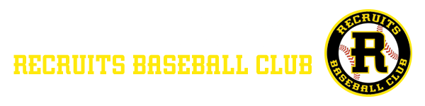 Recruits Baseball logo