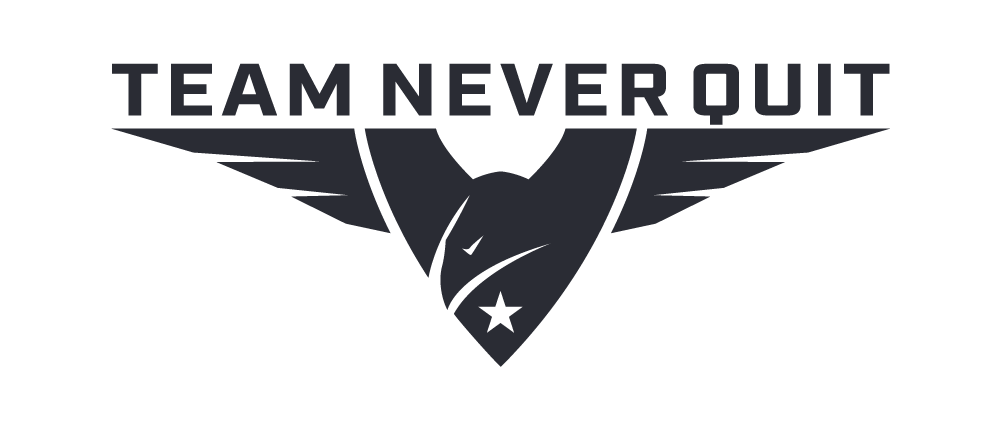 Team Never Quit logo