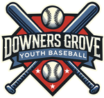 Downers Grove Youth Baseball logo